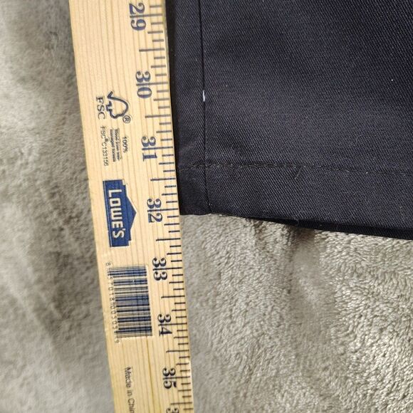 A+ By Sai Mens Uniform Cargo Pants 48X32 Blue Relaxed Straight Flat Front NWT - Picture 7 of 12